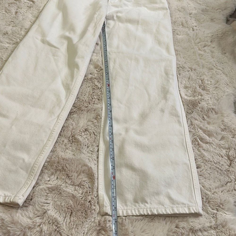 Sandro Denim Jeans White Size 40 - Picture 4 of 11